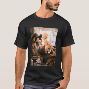 Warmer Hexen-Leseecke Cozy Magisches Mädchen Tee-Z T-Shirt