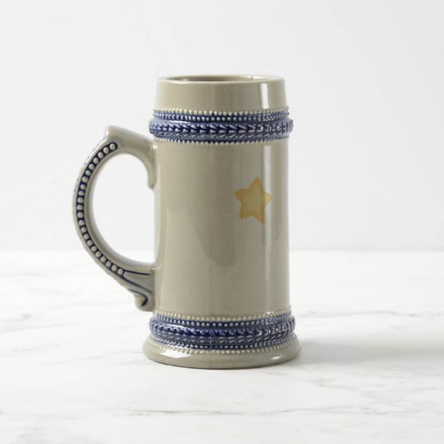 Warmer Pastell-Sparkel-Kaffeebecher Bierglas (Links)