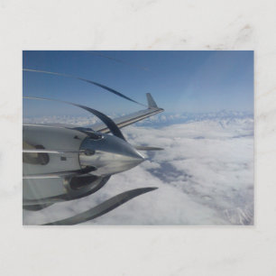 Warmer Propeller Postkarte