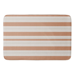 Warmer Sandstreifen Badematte