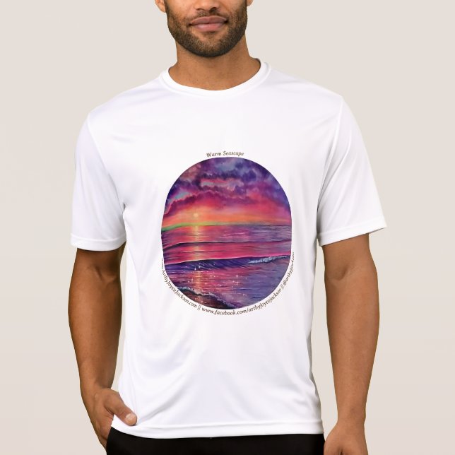 Warmer Seascape-T - Shirt (Vorderseite)