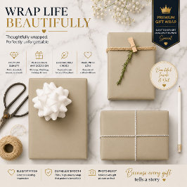 Warmer, staubiger Rosenhintergrund – Hochzeitsdesi Geschenkpapier