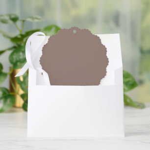 Warmer, staubiger Rosenhintergrund – Hochzeitsdesi Ornament Karte