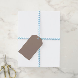 Warmer staubiger Rosenhintergrund – Hochzeitsdesig Geschenkanhänger
