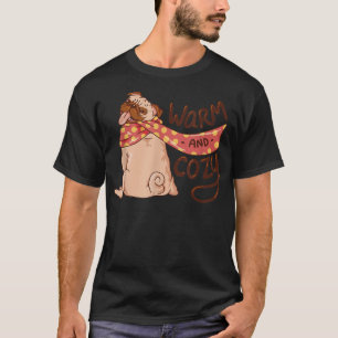 Warmer und gemütlicher Mops Puggle Dog Besitzer We T-Shirt