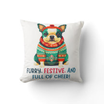 Warmer und schwammiger Weihnachtshund