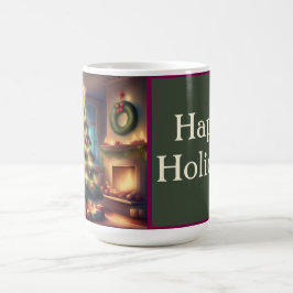 Warmer Weihnachtsbaum Kaffeetasse