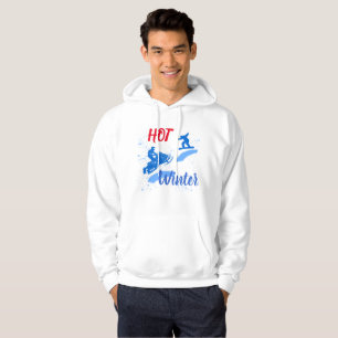 Warmer Winter individuell gestaltbar witzig Hoodie