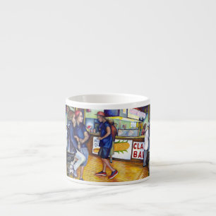 Warmes Bier, kalte Männer und ich bin heiß Espressotasse