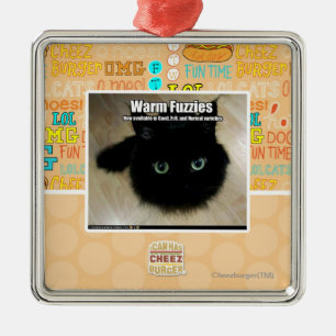Warmes Fuzzies Ornament Aus Metall