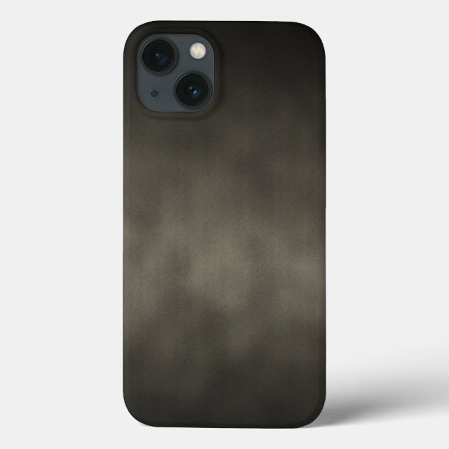 Warmes Gray Goth Ombre Hintergrundkunst Case-Mate iPhone Hülle (Rückseite)