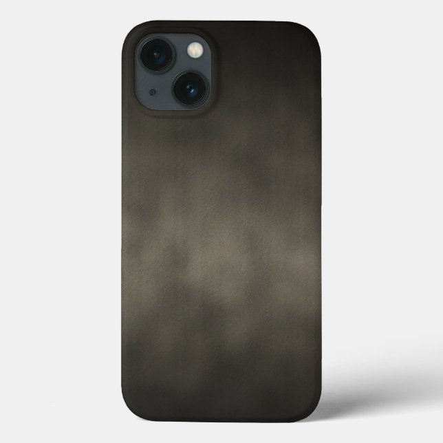 Warmes Gray Goth Ombre Hintergrundkunst Case-Mate iPhone Hülle (Rückseite)