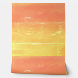 Warmes, helles Orange Abstrakte Streifen Sonnenunt Tapete