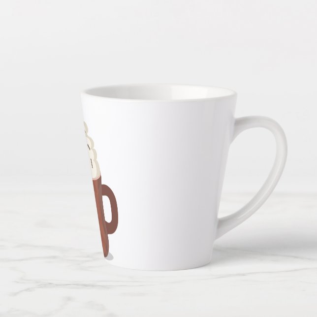 Warmes Kakao-Wetter Milchtasse (Rechts)