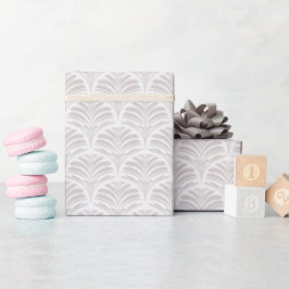 Warmes neutrales Art Deco | Minimalistisch modern Geschenkpapier