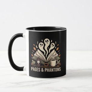 Warmes Olive Seiten & Phantomsprechbuch Tasse