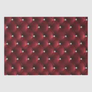 Warmes Rot Chic Imitate Velvet Seidenpapier