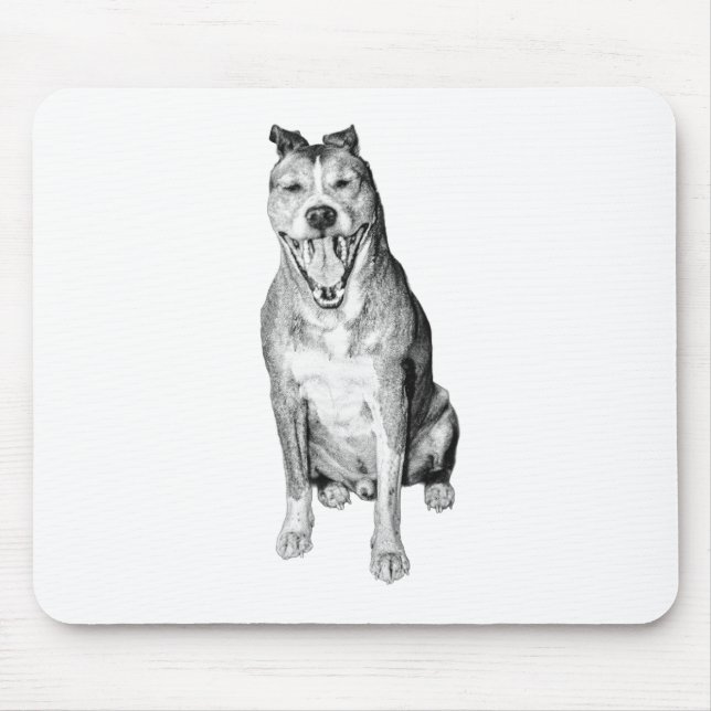 Warmes ruhiges Licht Mousepad (Vorne)