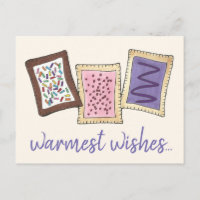 Warmes Toaster Frühstück Gebäck