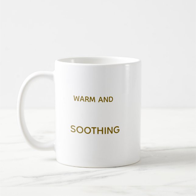 WARMES UND BERUHIGENDES 325ML-TASSEN KAFFEETASSE (Links)