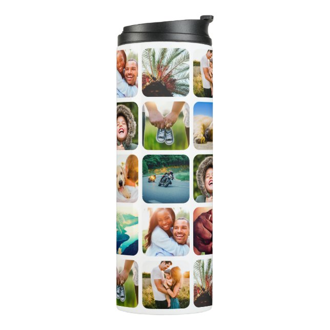 Wärmeschachtel 10 Foto - gerundete Vorlage Thermosbecher (Nach links gedreht)