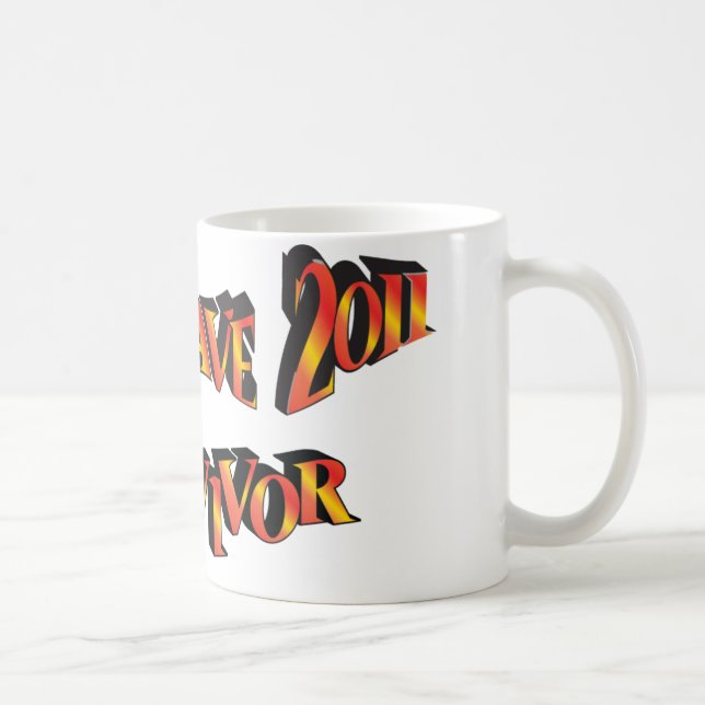 Wärmeschutzüberlebnis 2011 Beutel Tasse (Rechts)