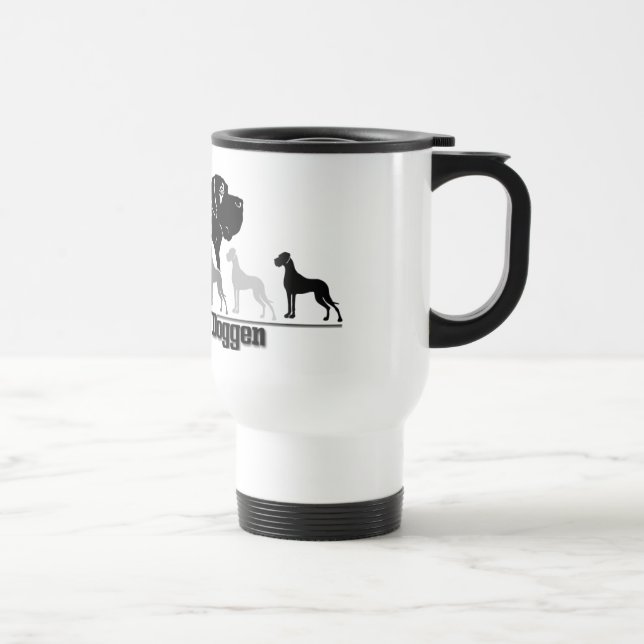 Warmhaltetasse Doggen Reisebecher (Rechts)