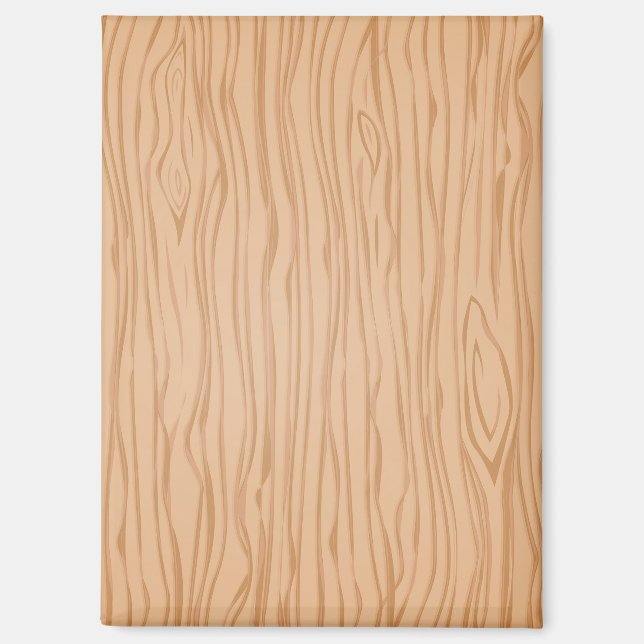 Warmholzstruktur-Magnet für Kühlschrank oder Schre Magnet (Vorderseite)