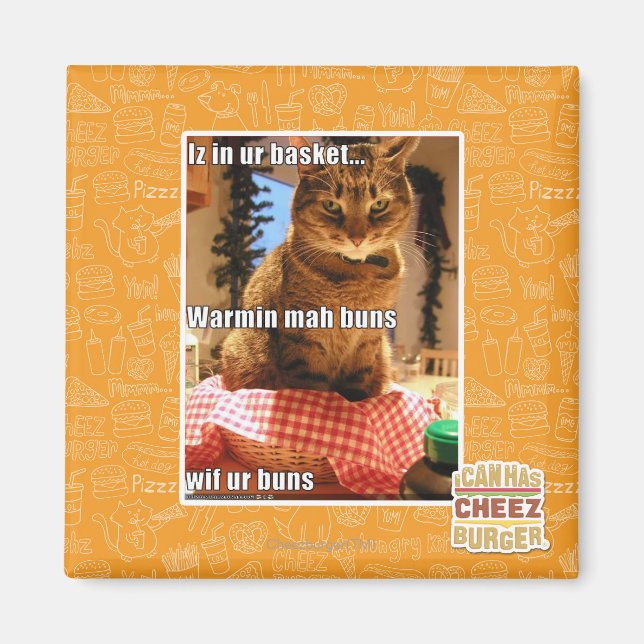 Warmin mah Buns Magnet (Vorne)