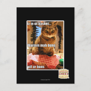 Warmin mah Buns Postkarte