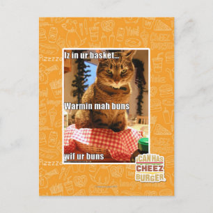 Warmin mah Buns Postkarte