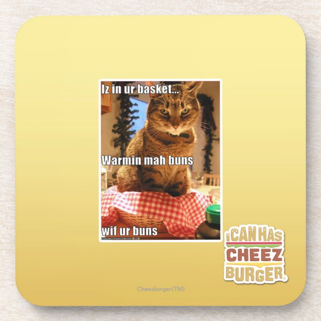 Warmin Milliamperestunde Brötchen Getränkeuntersetzer (Vorderseite)