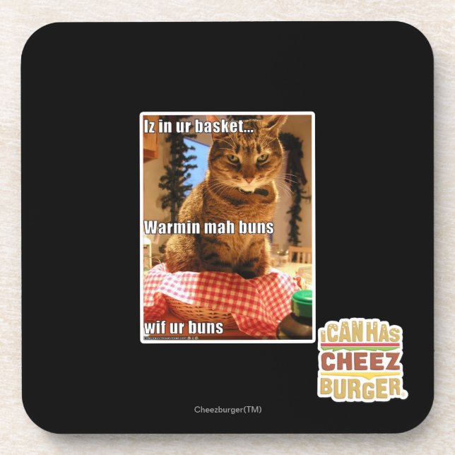 Warmin Milliamperestunde Brötchen Getränkeuntersetzer (Vorderseite)