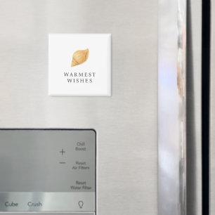 Warmseher Strand Moderne Weihnachten Magnet