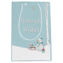 Warmwill Snowman-Schlittengeschenke