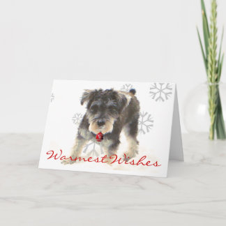 Warmwünschkarte Feiertagskarte