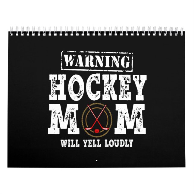 Warn Hockey-Mama wird laut geläufig Kalender (Titelbild)