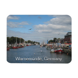 Warnemunde, Deutschland-Magnet Magnet