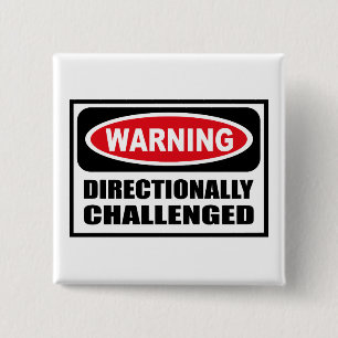 Warnen des RICHTUNGS- ANGEFOCHTENEN Knopfes Button