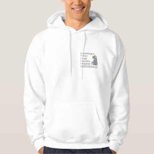 Warnen zu den Organisten Hoodie