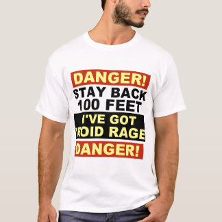 Warnende Roid Strecke T-Shirt