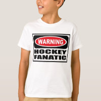 Warnendes HOCKEY der T - Shirt FANATISCHES Kindes