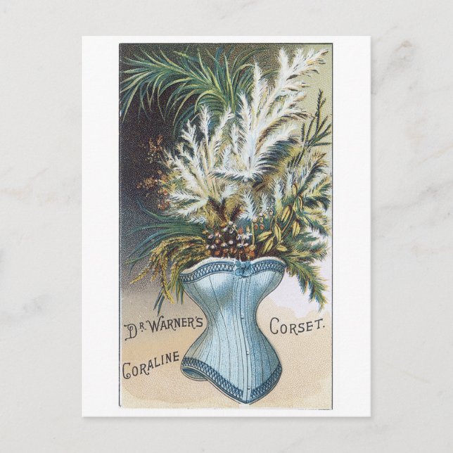 Warner's Corset Postkarte (Vorderseite)