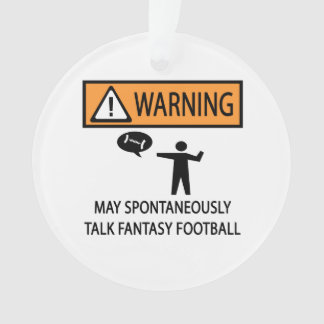 Warngespräch Fantasy Football Ornament
