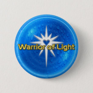 WARNHINWEIS - blaues Wasser Button