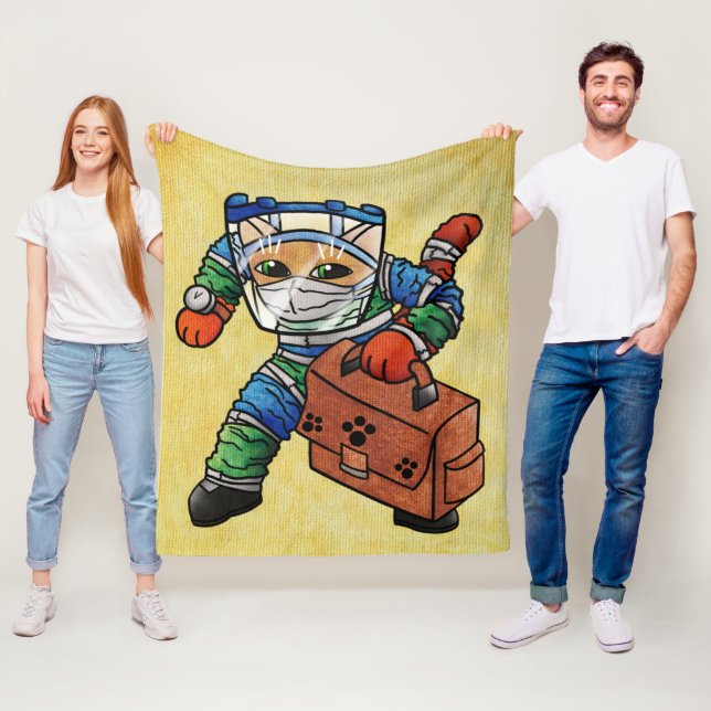 Warnhinweis Fleecedecke (Beispiel)