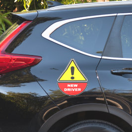 (Warnhinweis) Neuer Treiber Aufkleber