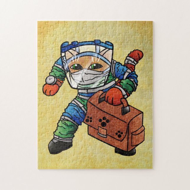 Warnhinweis Puzzle (Vertikal)