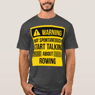 Warnhinweise können spontan beginnen, über Rowi zu T-Shirt