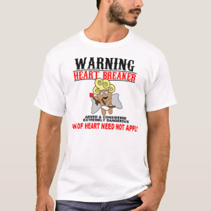 WARNING HERZ-UNTERBRECHER T-Shirt
